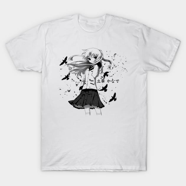 Angel ink splatters T-Shirt by stingi